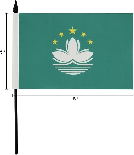 Miniatura 258 de Bandera de la bandera del Líbano de AZ, 3.9 x 5.9 in, bandera de escritorio libanesa, 5.9 x 3.9 in, barra y base de plástico negro