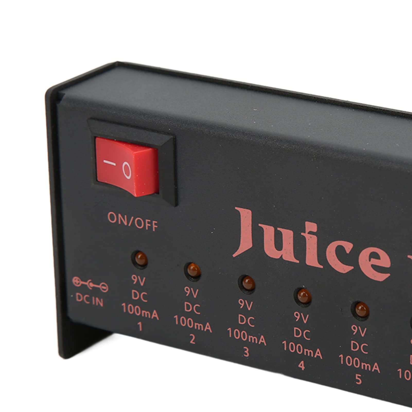 Dilwe Alimentatore per Pedale Effetti per Chitarra, 12 Uscite CC Isolate 9 V 12 V 18 100 MA 500 MA, con Protezione da Cortocircuito, per Effetti Digitali Analogici e Amplificatori a (Spina UE