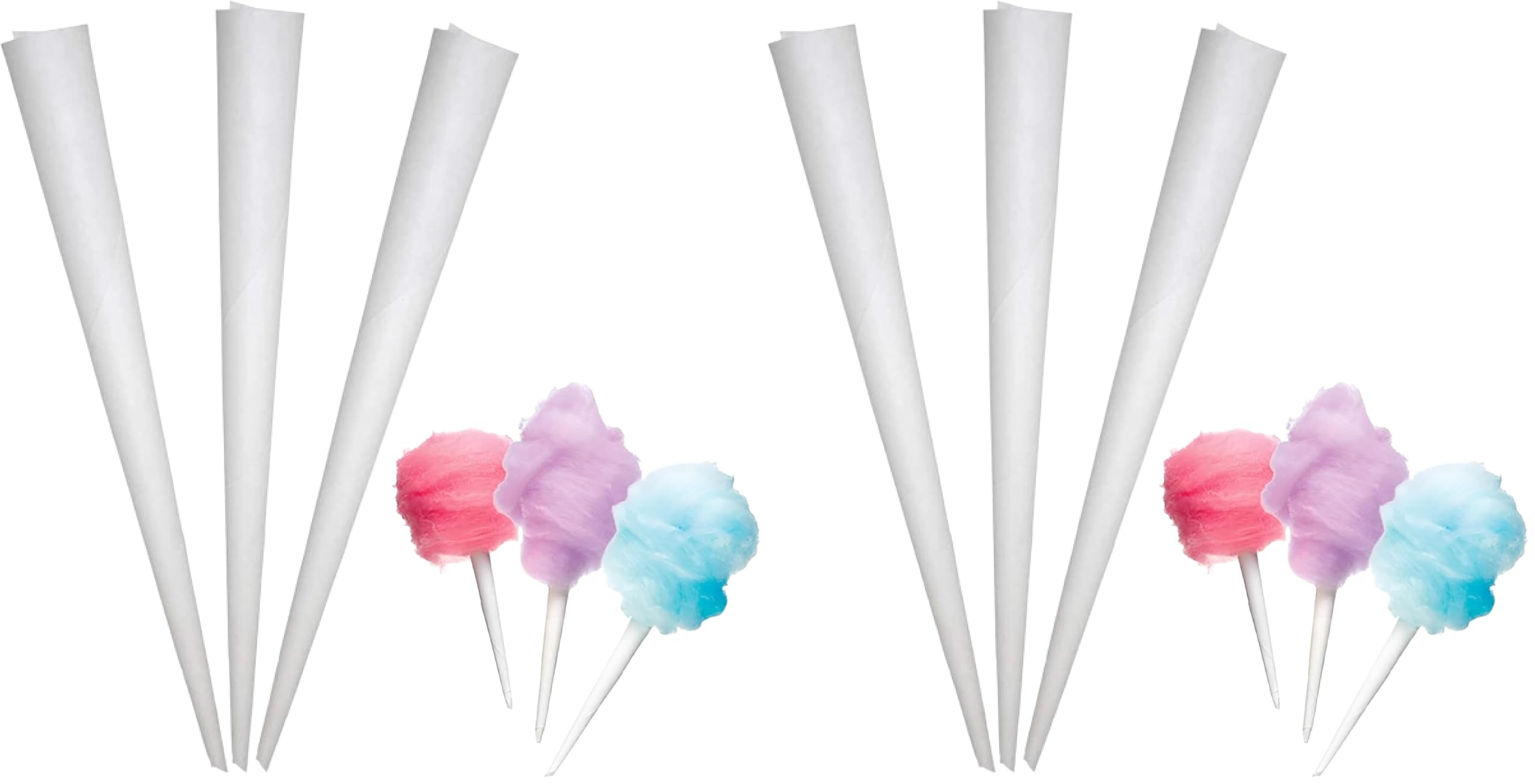 Perfectware Cotton Candy Cones 105ct (Pack of 2)