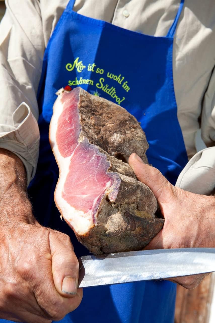 GUSTOS - Südtiroler Speck g.g.A. Rechteckig Ganze Hamme ohne Schwarte - 4,5 Kg