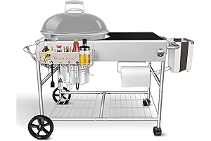 Charcoal Grill Table for Weber Kettle Grills