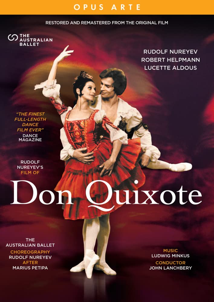 Minkus: Don Quixote [Rudolf Nureyev; Robert Helpmann; Ray Powell; Lucette Aldous; Colin Peasley; Marilyn Rowe; Kelvin Coe; Rudolf Nureyev; John Lanchbery] [Opus Arte: OA1350D] [DVD]