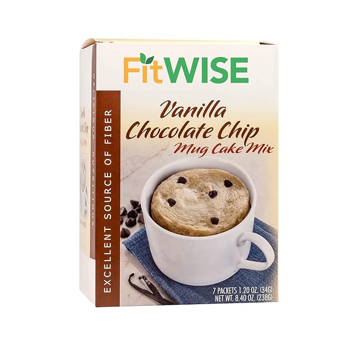 FITWISE - High Protein Mug Cake Mix, 15g Protein, Low