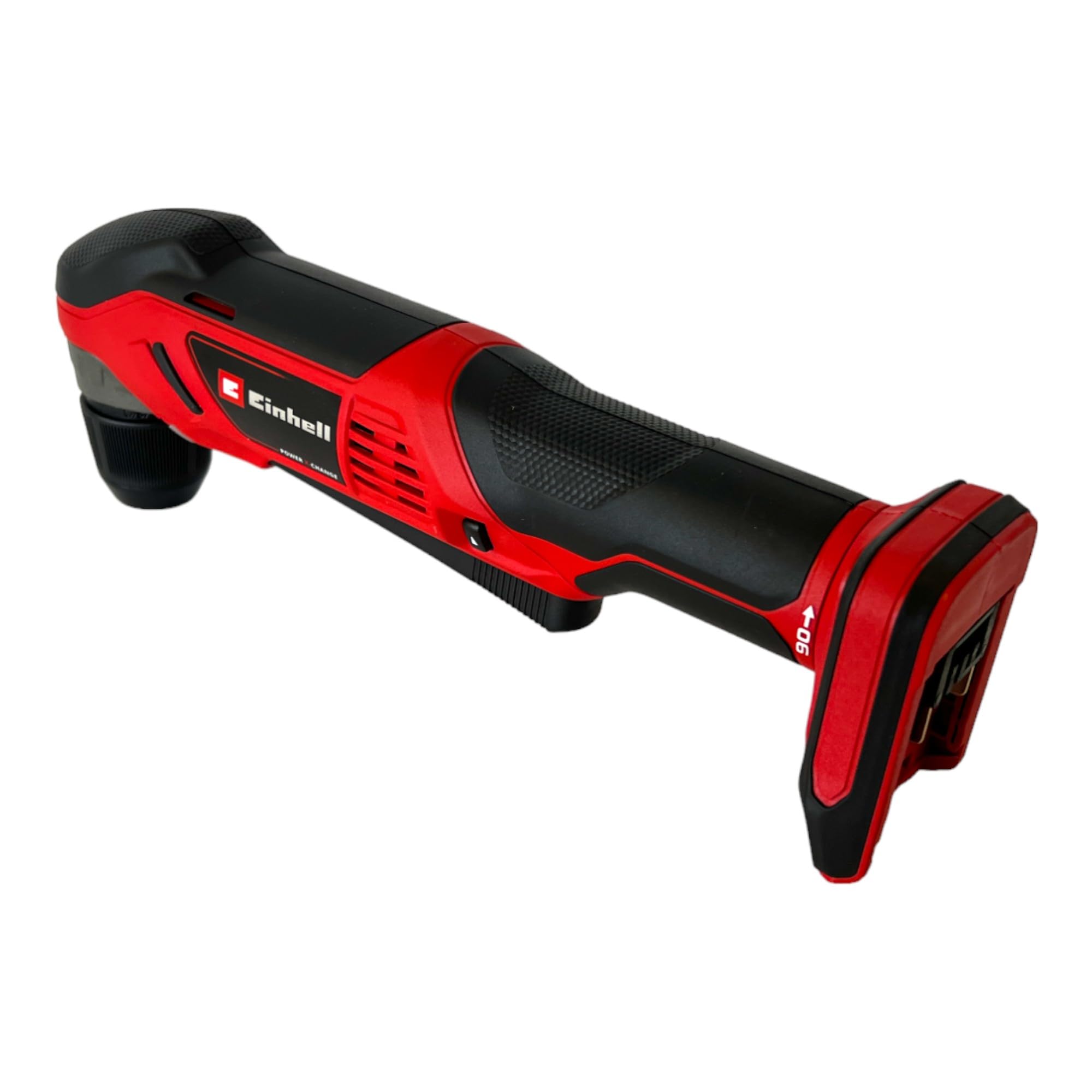 Einhell Akumulatorowa wiertarko-wkrętarka kątowa TE-AD 18 Li-Solo Power X-Change (18 V, 45 Nm, uchwyt samosersyjny 10 mm, lampa LED, obrotowy uchwyt baterii, bez baterii)