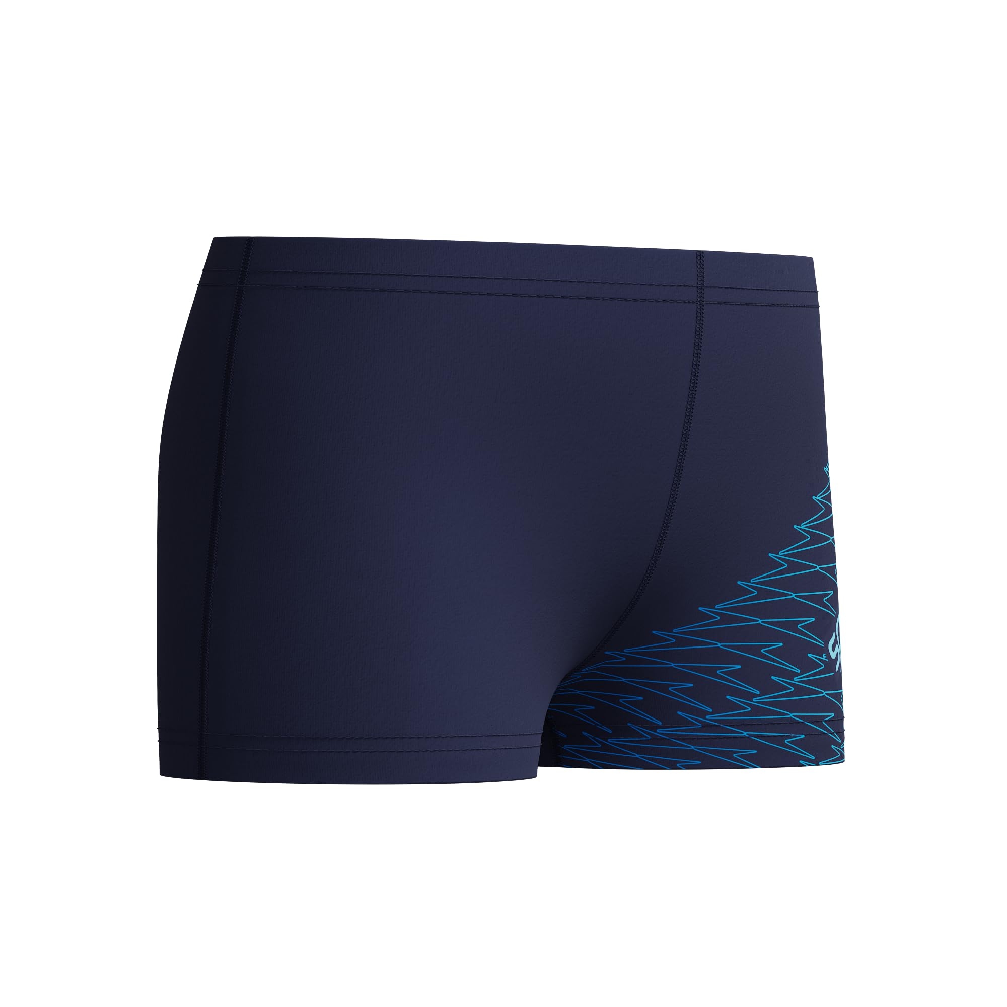 Speedo Maillot de bain pour garçon avec logo Medley Bleu