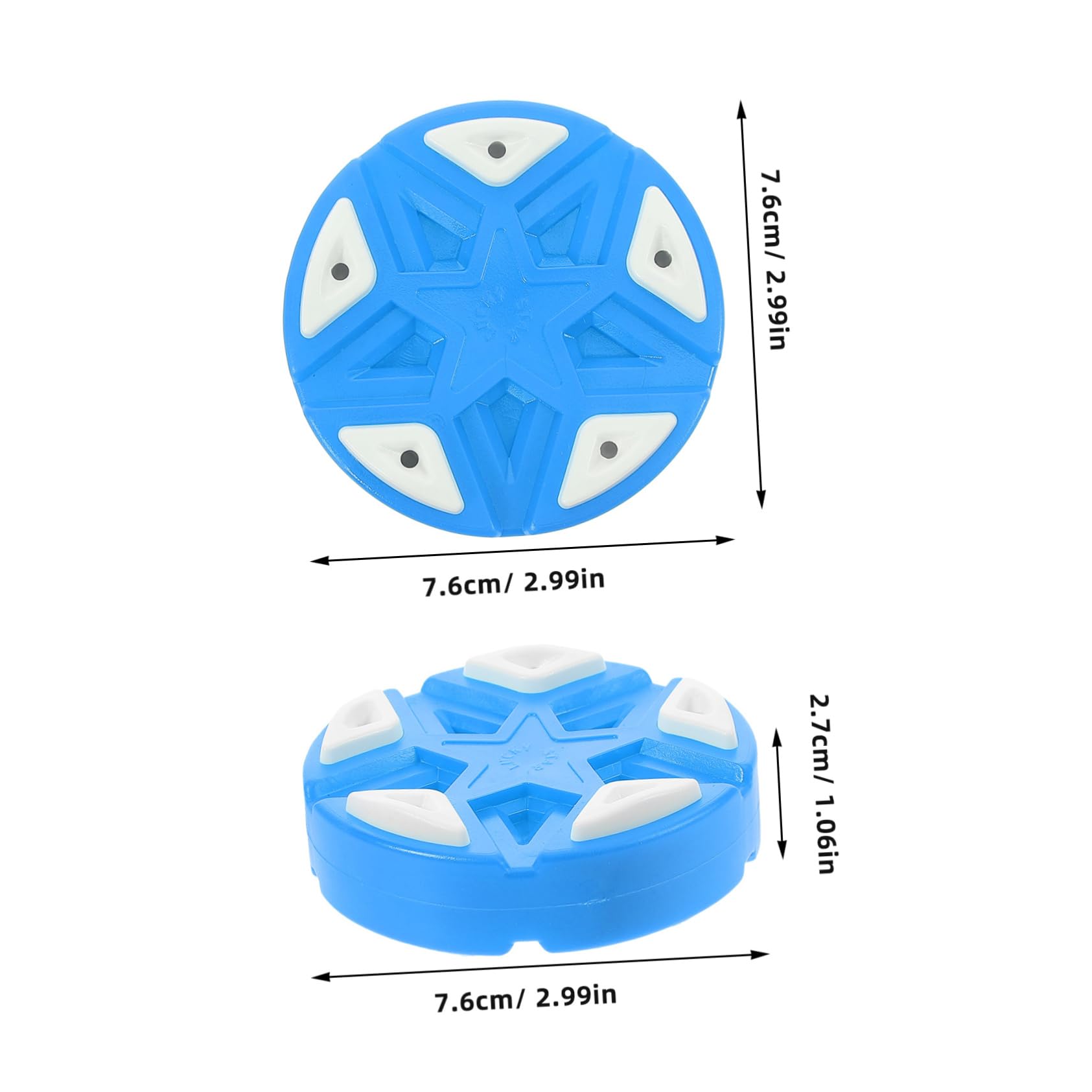 GALPADA Roller Hockey Equipment Street Hockey Ball Indoor Hockey Puck Official Hockey Pucks Roller Hockey Puck Plastic Hockey Pucks Hockey Training Equipment Pucks Bulk