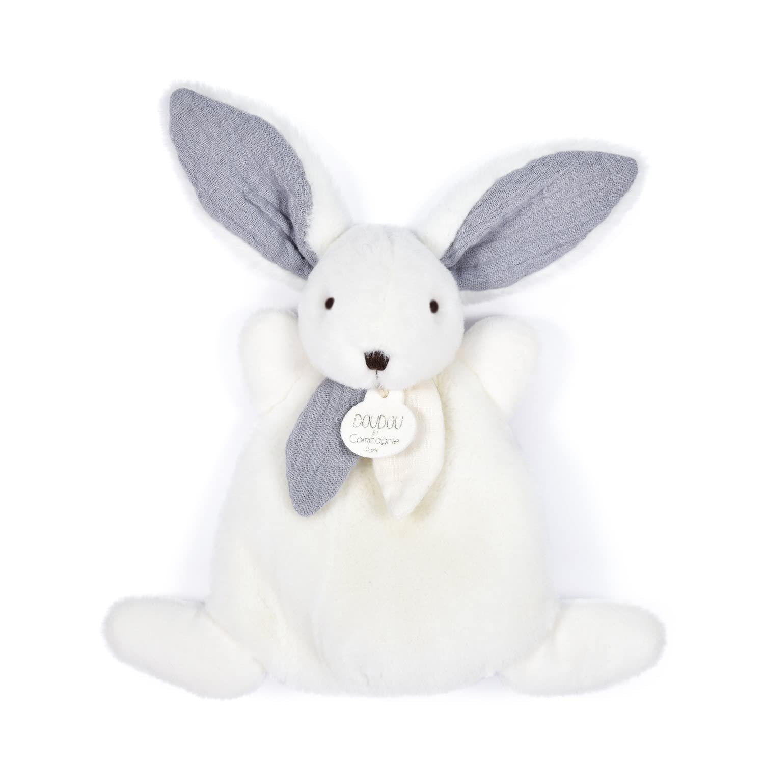 Doudou et Compagnie - Peluche Lapin Doudou - Blanc - Bébé - 30.25