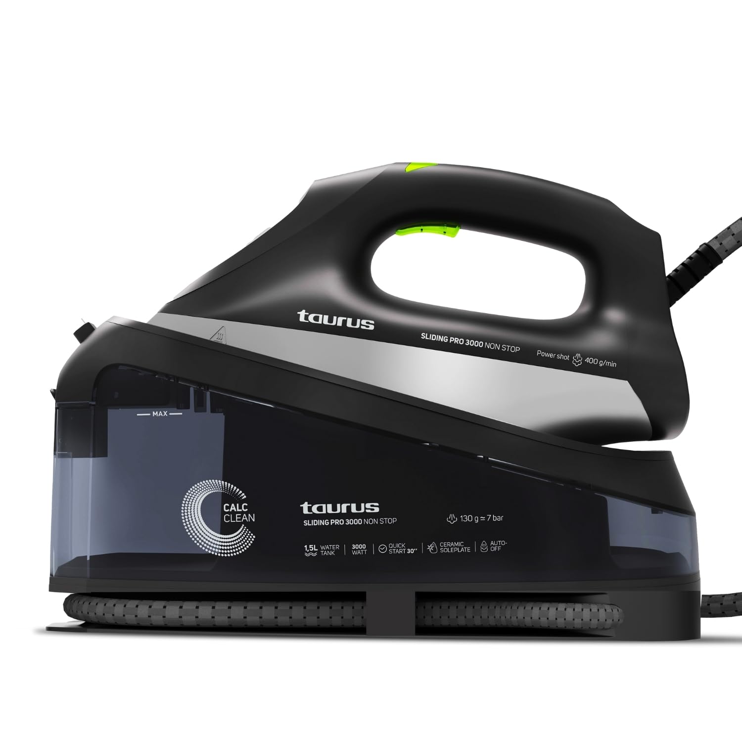 Taurus SSD3000 Ironing Center, 3000 W, Plastic, 3000W | Strike 300g