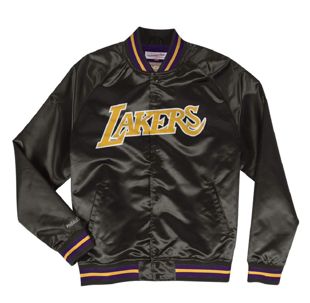 lakers jacket black