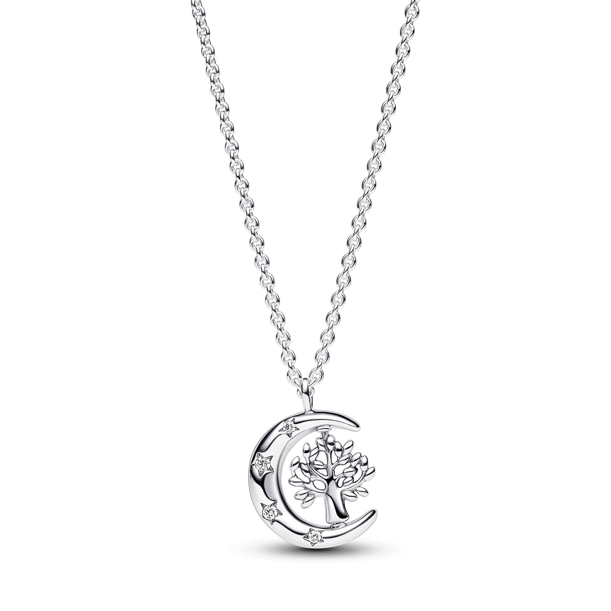 PANDORACollar 392992C01-50 Luna y Árbol vida