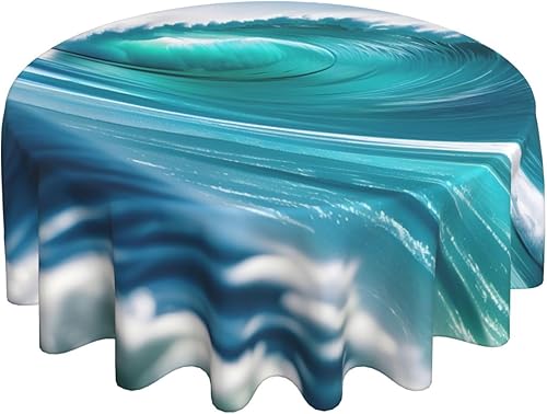 Miniatura 10 de ZISHAK Mantel decorativo redondo Cactus Desert Sunsets transforma tus mesas de comedor y café con nuestro exuberante acento de lino