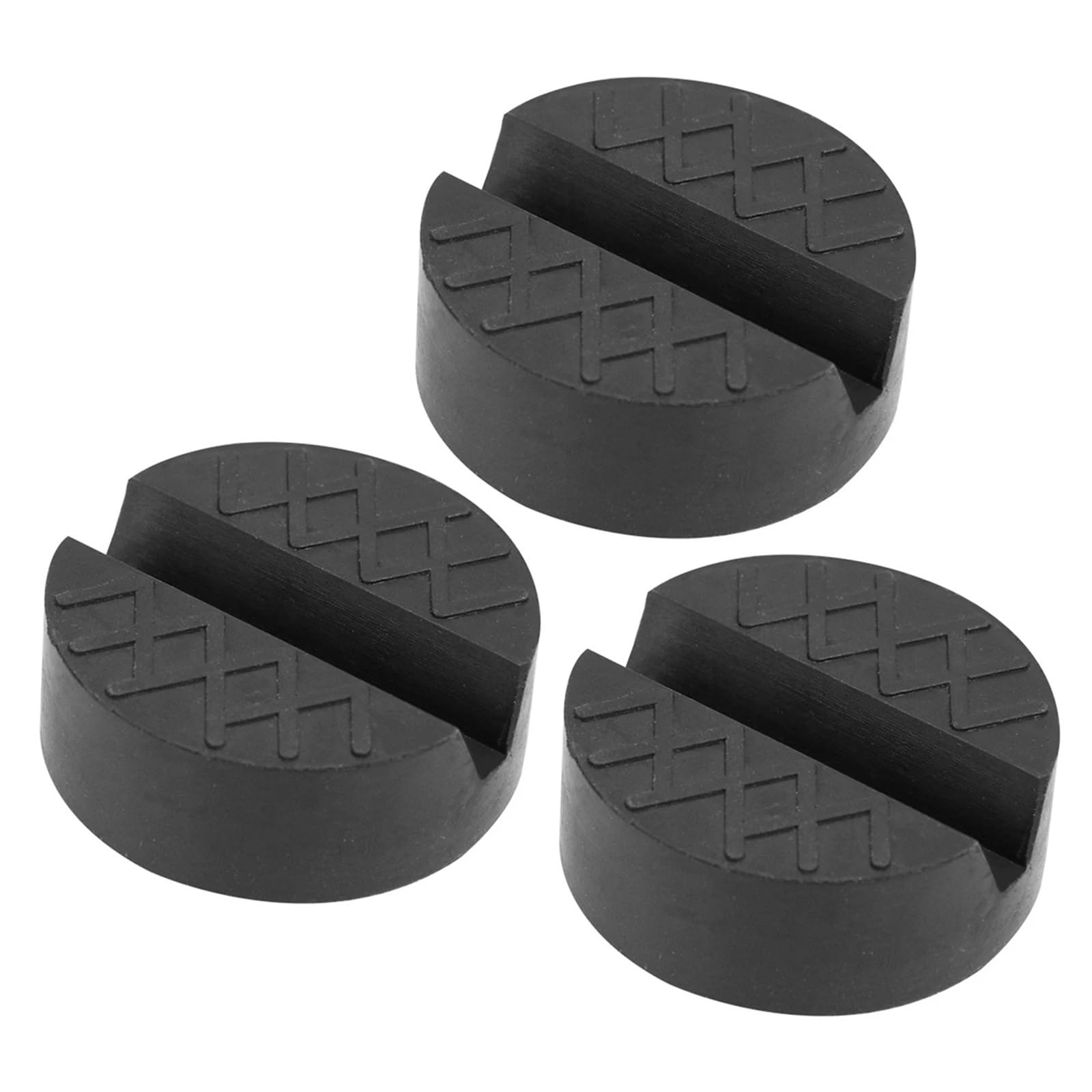 cric per Auto Disco di Sollevamento per martinetti ad Alta Resistenza con Cuscinetto in Gomma Universale per martinetti per Auto riparazioni automobilistiche Accessori cric per(3pcs)