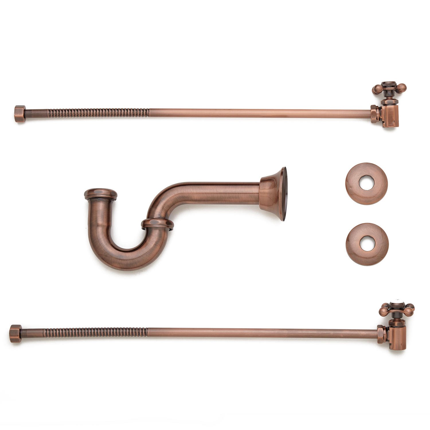 ペ～パ～ Signature Hardware 203396 Bathroom Sink Supply Kit with P-Trap