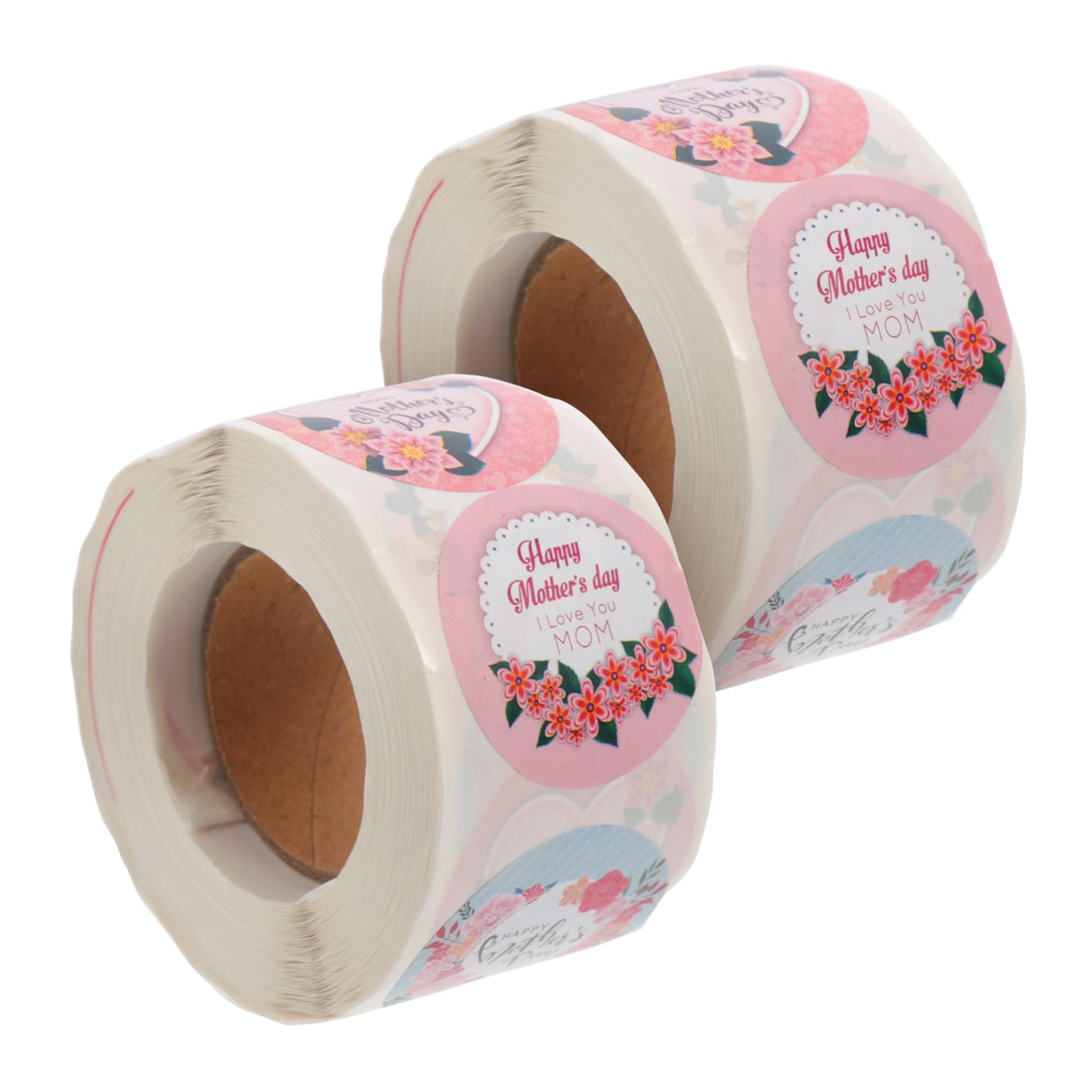 4 Set Adesivi Per La Festa Della Spilli Per Adesivi Per Etichette Caramella Sigillante Etichette Alimentari Chiaro Borse Sigilli Elementi Carta 2 * 4