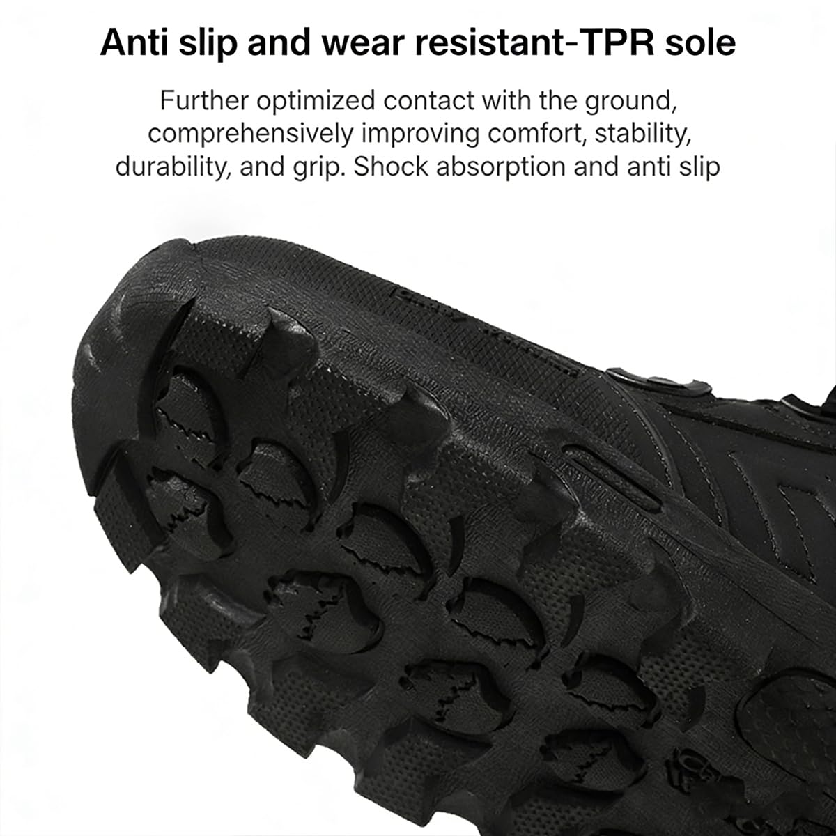 Motorradschuhe Herren Motorradstiefel Straßenreitschuhe Atmungsaktive mit Schaltpolster rutschfeste Sohle Powersportschuhe
