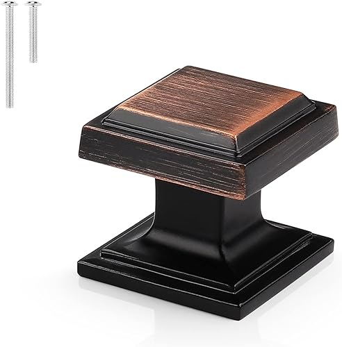 knobelite Paquete de 10 pomos de gabinete, pomos de tocador de aleación de zinc, pomos de cajón para armarios de cocina, dormitorio, baño, armario,