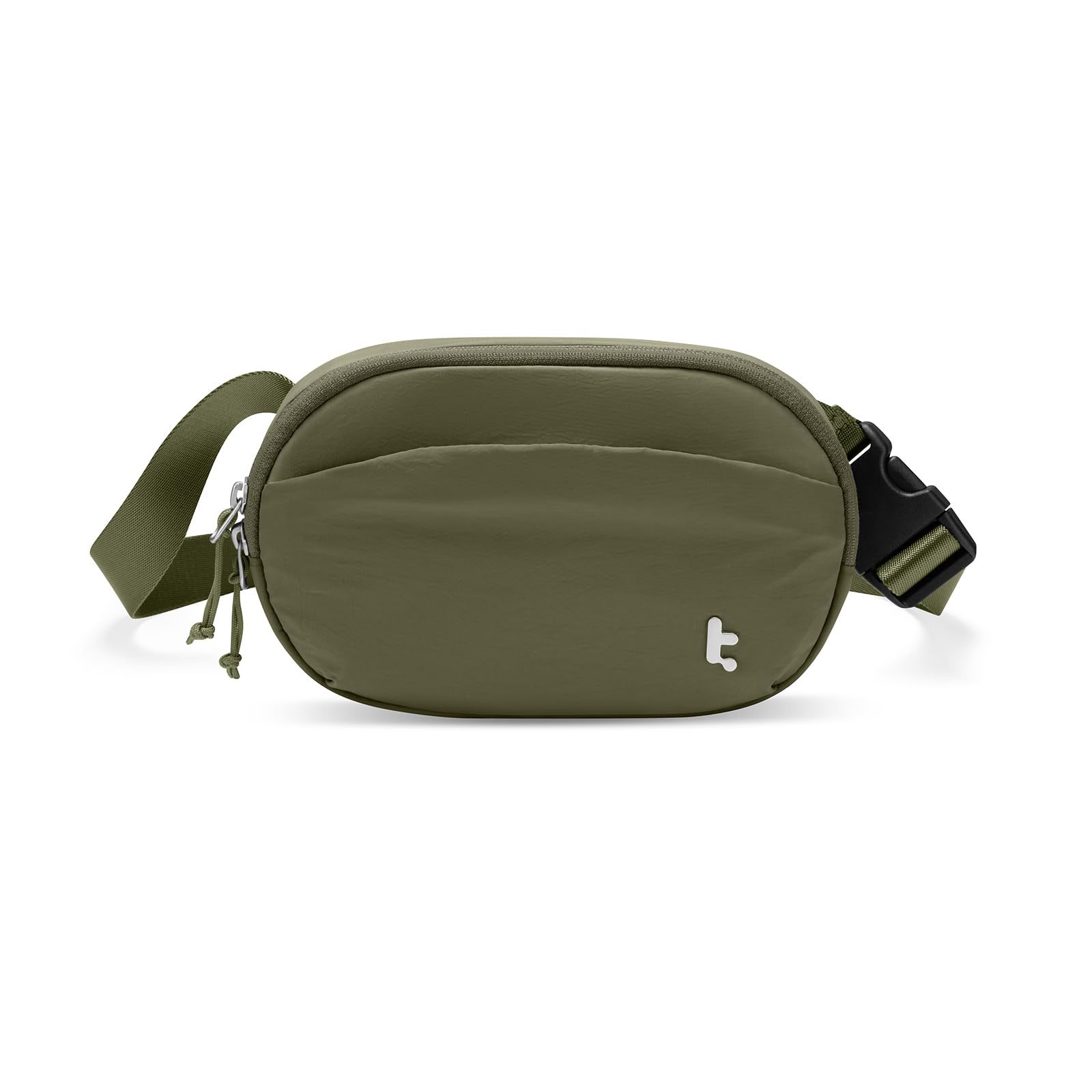 tomtoc Belt Bag with RFID Blocking, 1.5L Cross Body Fanny Pack for Women Men, Sling Waist Bags with Adjustable Strap for Travel Walk