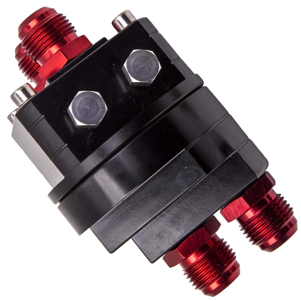 Kit de reubicación de filtro de aceite 10-AN10 con adaptador universal de placa sándwich para enfriador Filtro de aceite motor Filtro de aceite