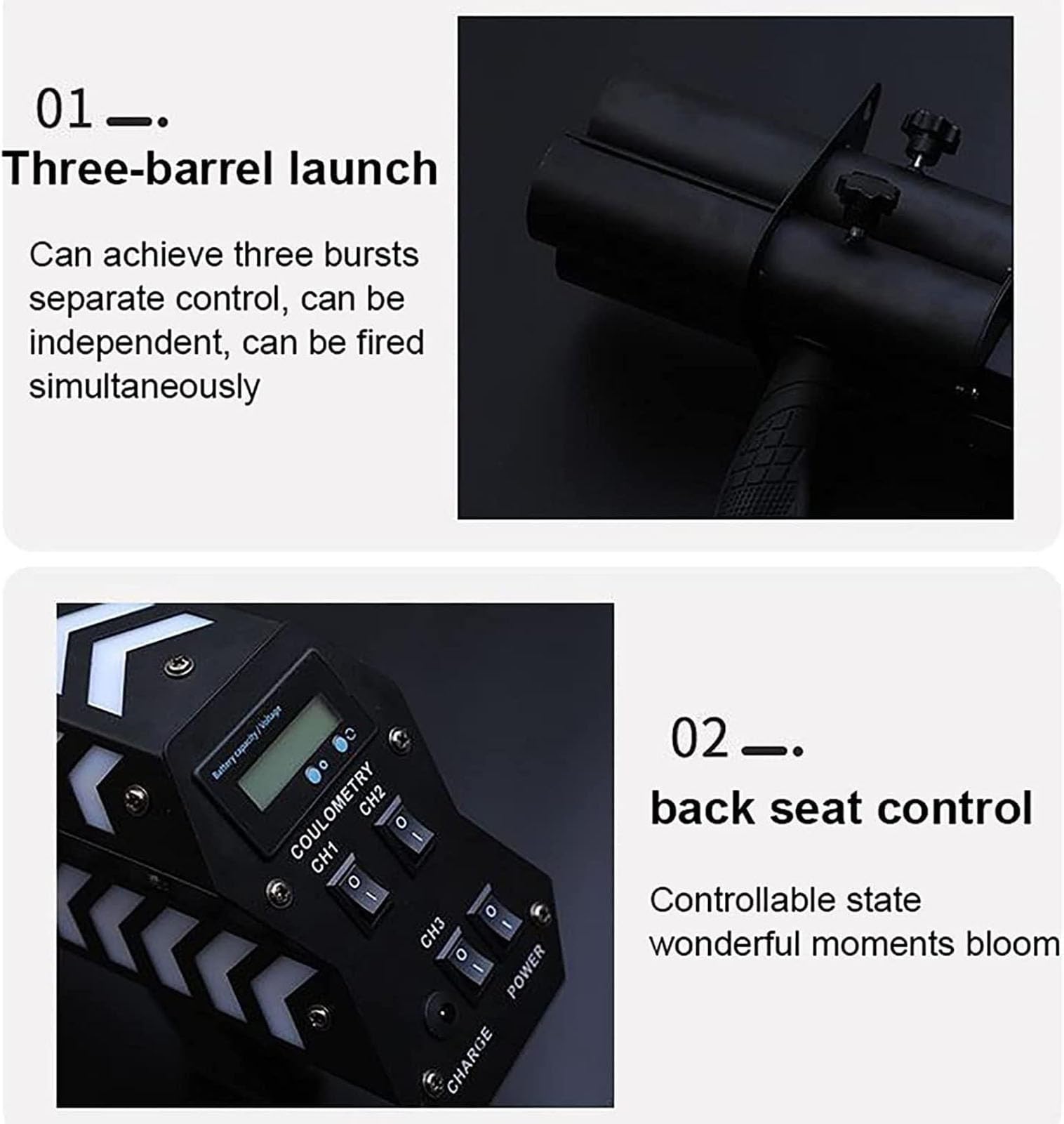 Macchina Cannone Elettrica per Coriandoli, Pistola Blaster per Coriandoli, Spara Coriandoli Professionale per Eventi Speciali, Feste, Club, Matrimoni, Concerti