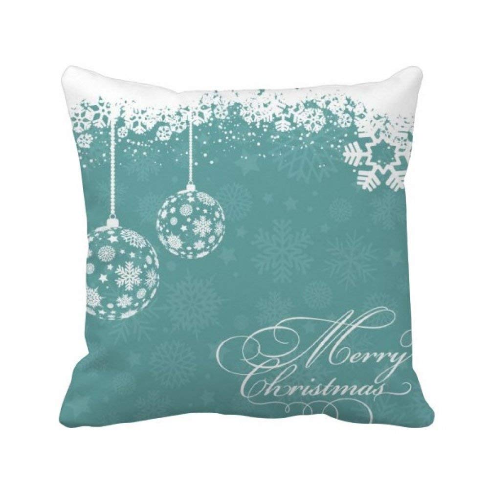 Coussin de Noël festival de flocons pour décorer le canapé du salon