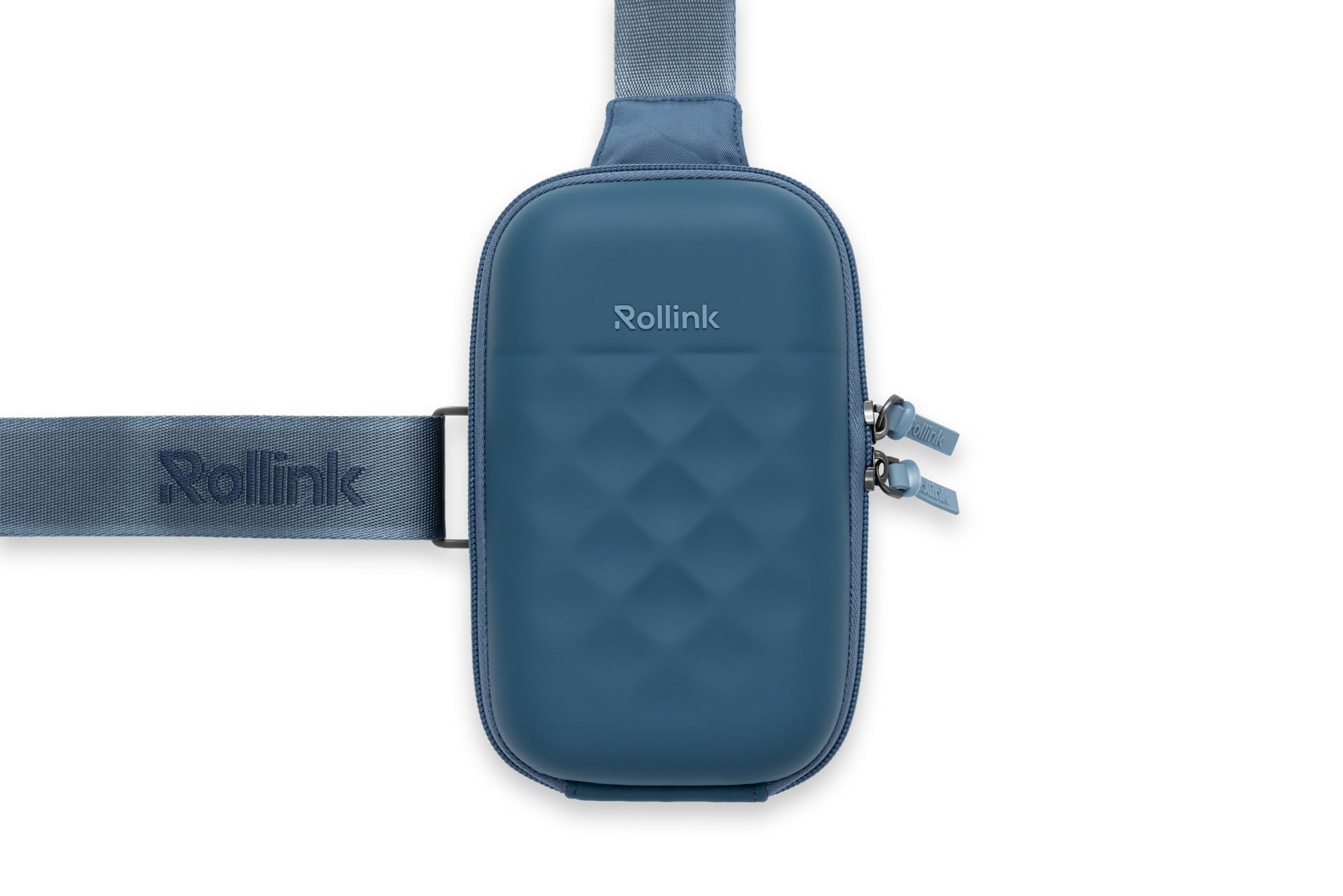 ROLLINK Mini Bag Go - Marsupio a tracolla da uomo, resistente, con guscio rigido, antifurto, resistente a tagli e tagli, impermeabile