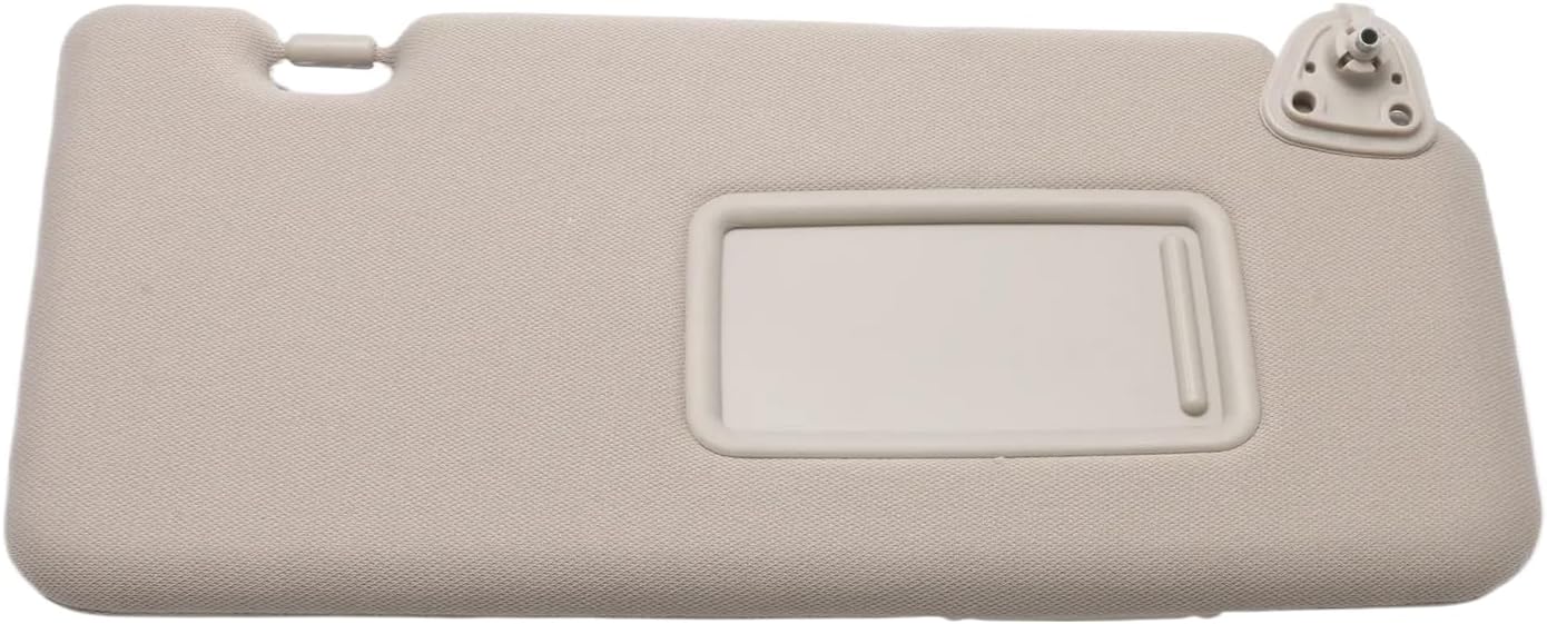 96400-EM31A 96400EM31A Sun Visor Gray with Mirror Right Passenger Side Compatible with Nissan Versa S, SL 4 Cyl 1.8L 2007 2008 2009 2010 2011 2012