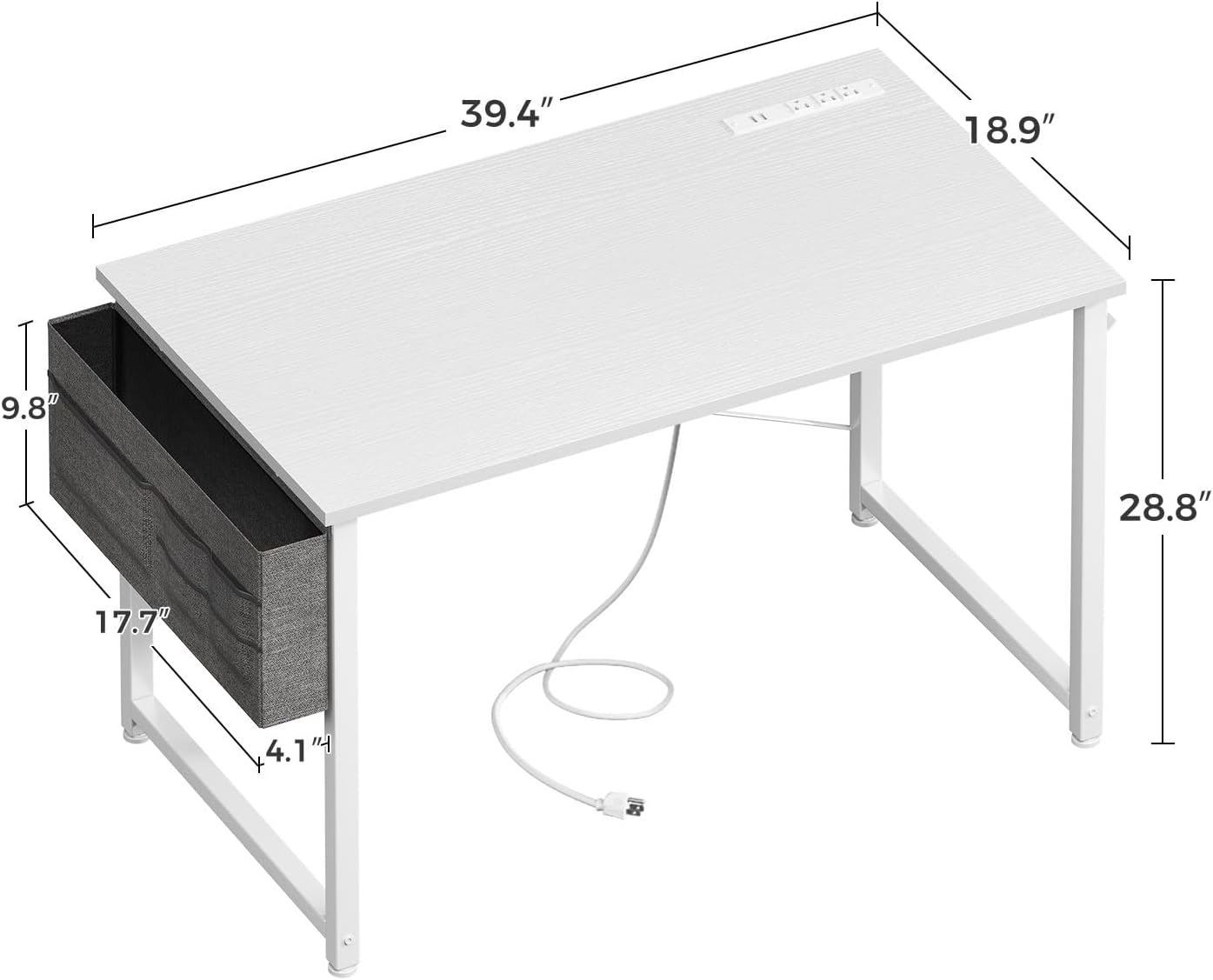 Elevate Your Workspace: Casaottima 40-Inch Modern Desk Review