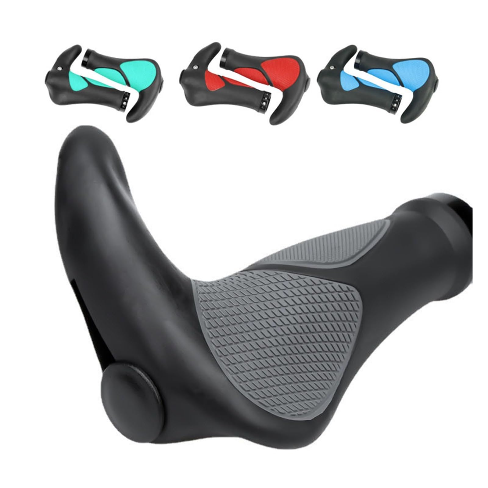 Uchwyty do uchwytów rowerowych Ergonomia kierownicy roweru Chwyty rowerowe Końcówki kierownicy Zatyczki Chwyty MTB Wygodne chwyty Części rowerowe Chwyty rączek rowerowych Ergonomiczne uchwyty rowerowe