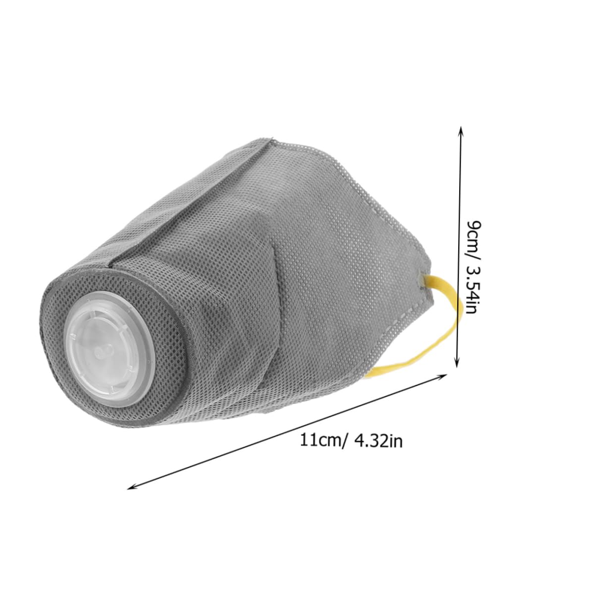 Abaodam Dog Travel Muzzle Dog Earmuffs -Barking Biting Muzzle Air Mesh Protective Comfortable