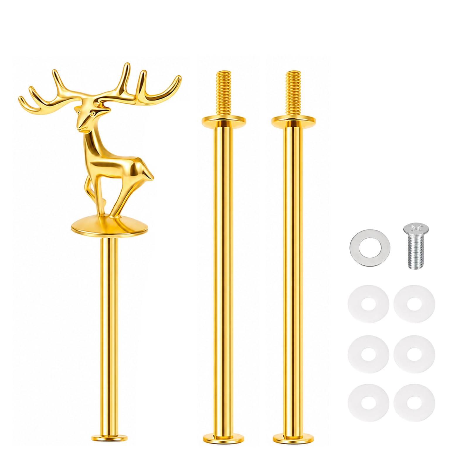 3 Tier Cake Stand Hardware Tiered Tray Plate Hardware Kit Heavy Metal Holder Fruit Plate Stand Food Plate Stand