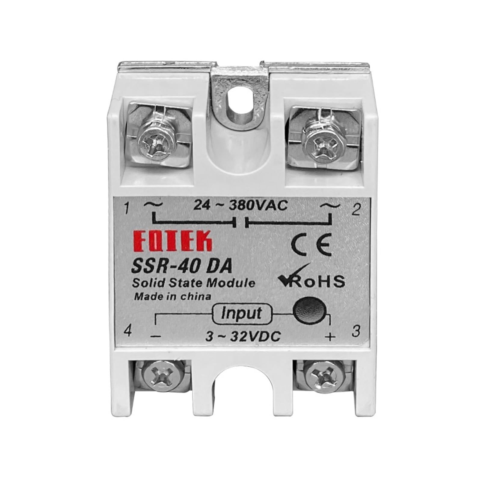 Relais SSR 40DA DC AC pack de 2 pour remplacer les contacteurs bruyants