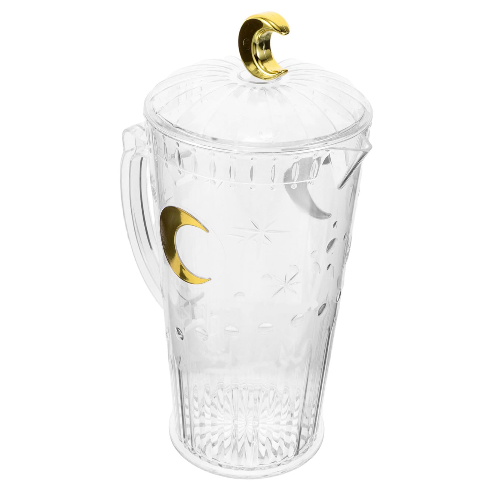 UKCOCO Jarra Grande Transparente Tapa De Gatillo Hervidor De Agua Jarra De Leche Dispensador De Bebidas