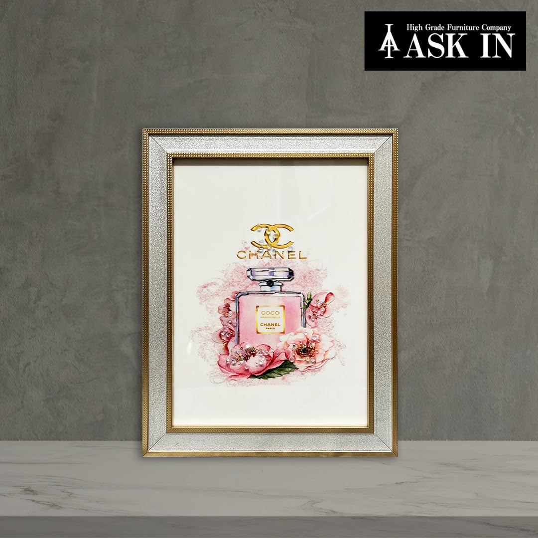 Amazon.co.jp: クリスタルアート おしゃれ 35x45cm 香水 コロン