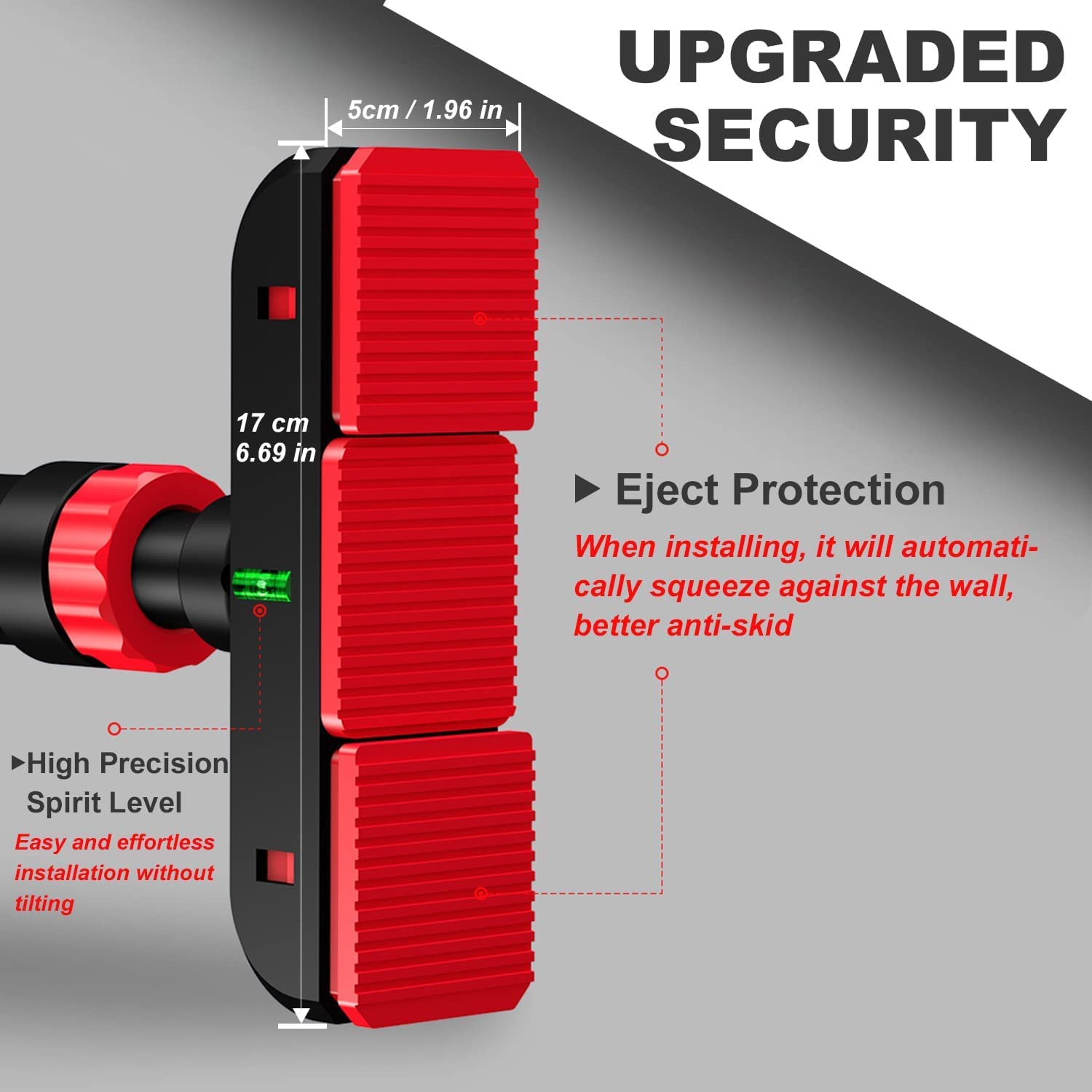 Leikefitness Barre De Traction Pour Cadre De Porte, Barre De Traction Pour Le Haut Du Corps, Barres D'entraînement Réglables Et Portables Sans Vis