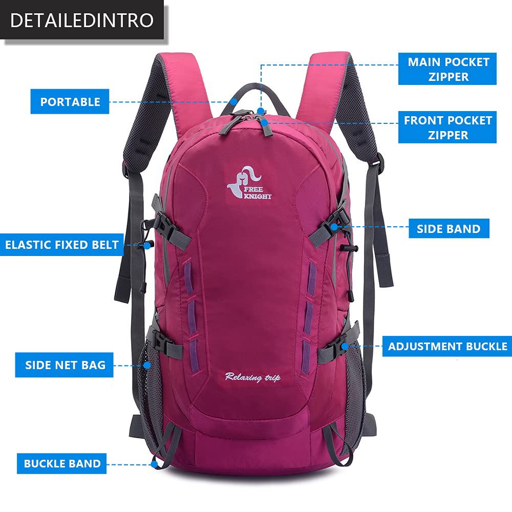 40L leggero Daypack Ciclismo Escursionismo Zaino da viaggio resistente all'acqua
