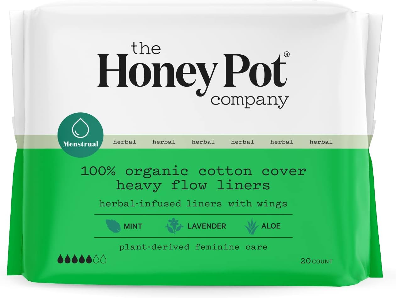 The Honey Pot Company Herbal Heavy Flow Panty Liners
