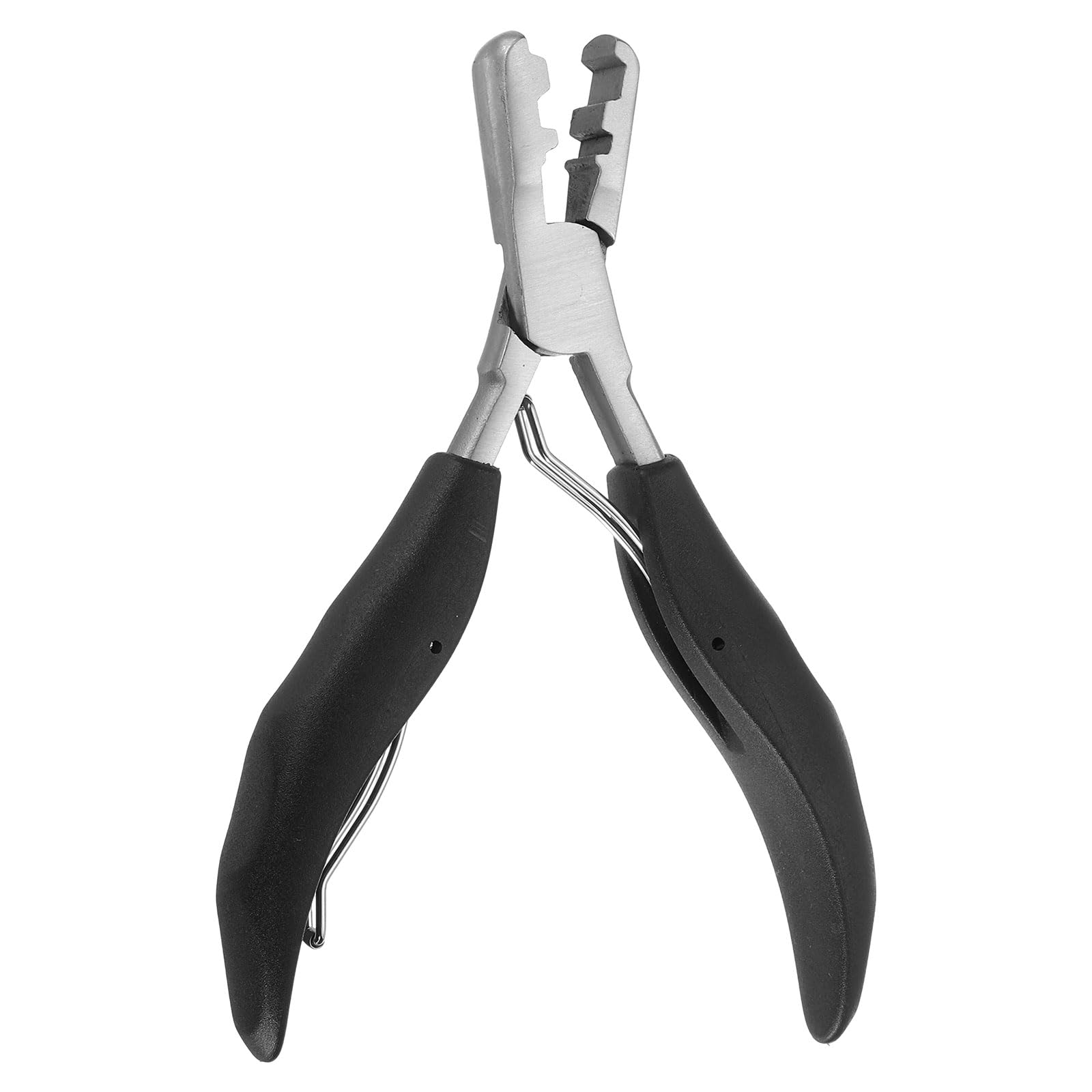 QUARKZMAN Pinze Per Estensioni Di Capelli A Fusione A Legame Piatto Da 5.7" Strumento Per Aprire E Rimuovere Estensioni Di Capelli Pre-Bondate Per Micro Anelli E Perline