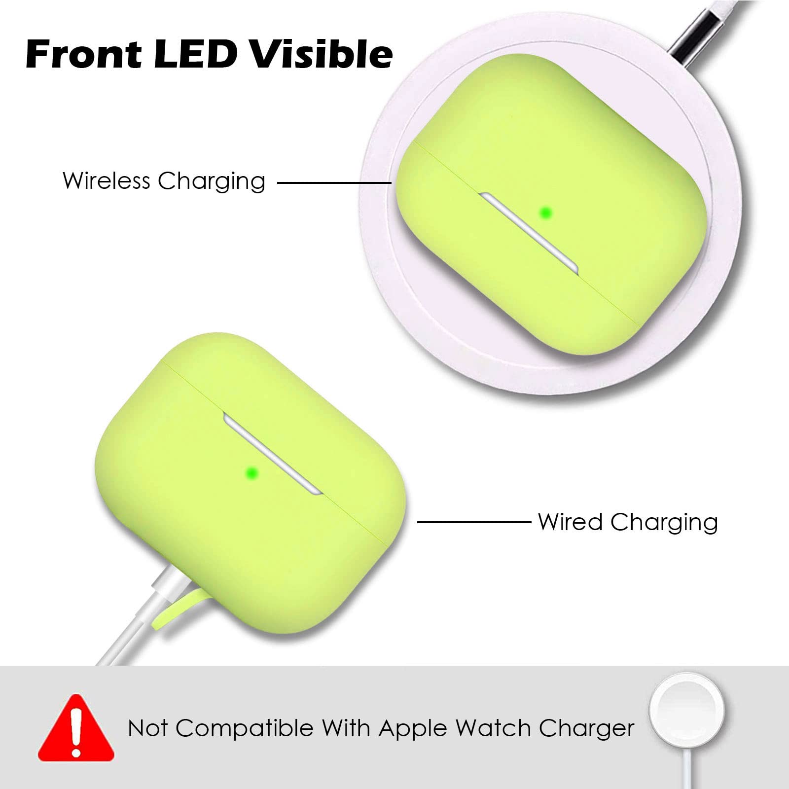 AOTUAO Compatible with AirPods Pro 2 Case Cover - Image 3