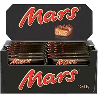 Mars Chocolate Bar 24 x 51g