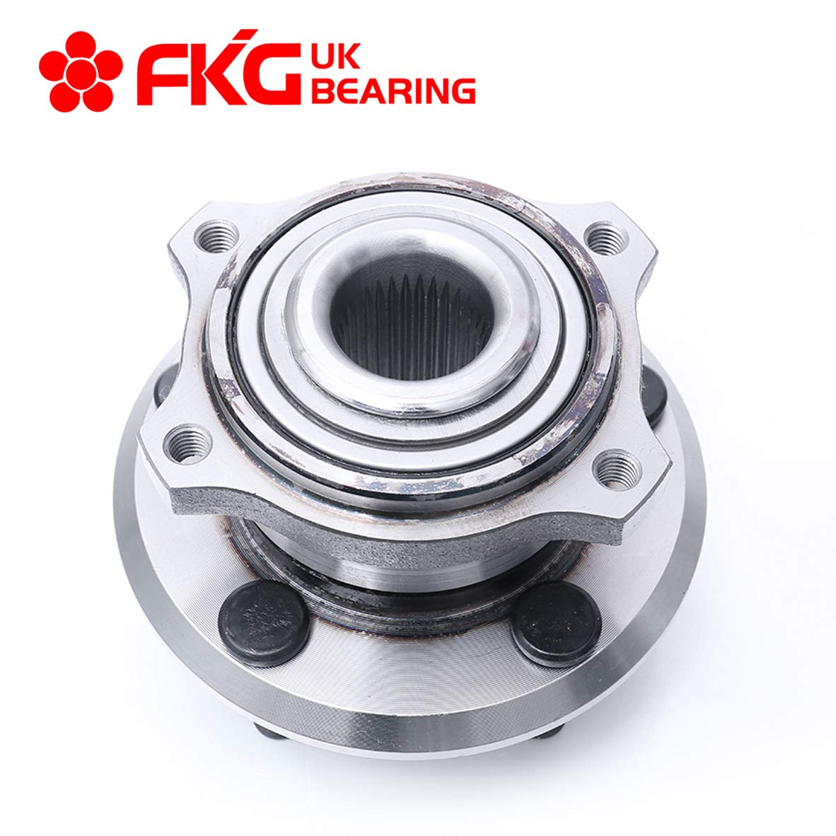 FKG 512369 Rear Wheel Bearing Hub Assembly for 2009-2014 Dodge Charger, 2009-2014 Chrysler 300, 2008-2014 Dodge Challenger, 5 Lugs