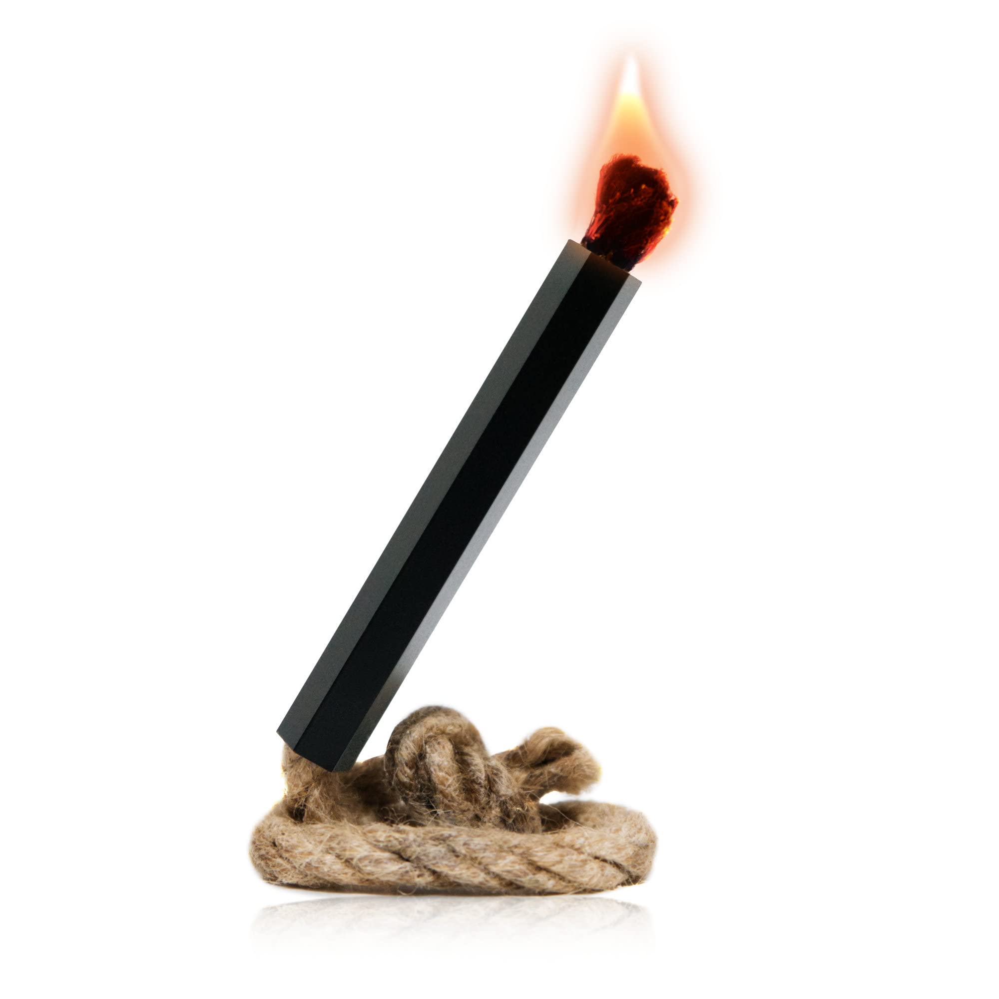 CampFeuer Tinder per acciarino, Filo di accensione da 27 cm, con Manicotto in Metallo, Facile da infiammare, Impermeabile, avviamento antincendio