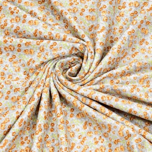 Image of Home Ecstasy 100% Cotton Mulmul Reversible Dohar for Single Bed 210 GSM (56 x 88 inches), Mustard