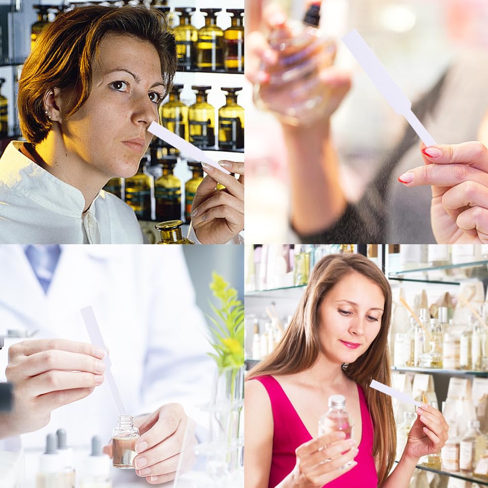 400 Bandelettes Test Parfum CRASPIRE - Papiers Jets Blancs Pour Huiles Essentielles Et Aromathérapie
