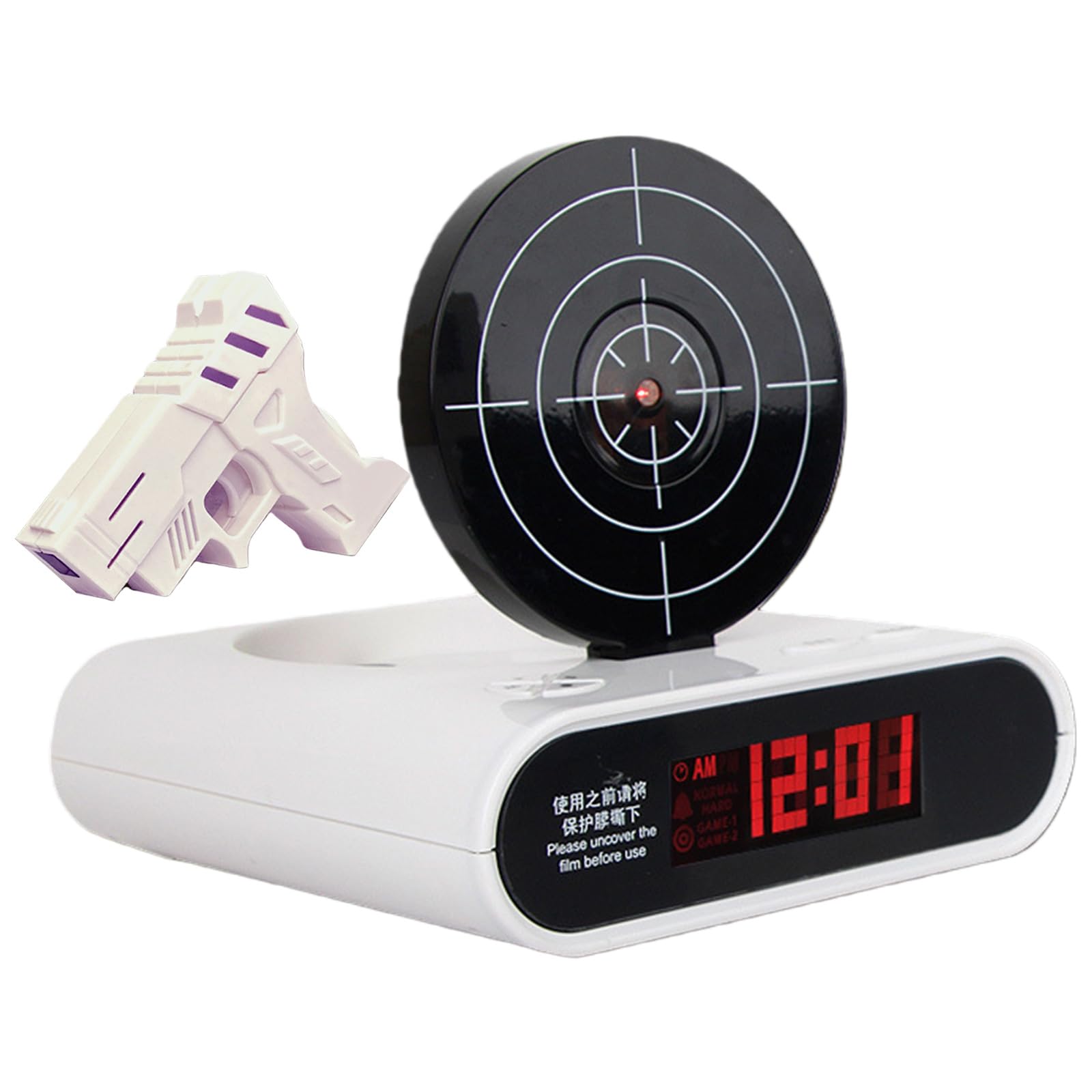 Horloge réveil numérique avec cible laser créative pour pistolet à tir - Chine Horloge et réveil prix Horloge réveil numérique avec cible laser créative pour pistolet à tir - Chine Horloge et réveil prix