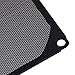 BQLZR Black 80 X 80mm PC Computer Chassis Fan Filter Mesh Metal Strainer