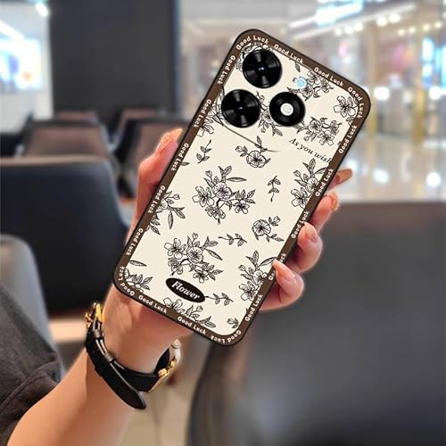 Phone Case Compatible with infinix Smart10 HD/X6525D, Shockproof Anti-dust Cute Soft case Graffiti Protective Back Cover Design 