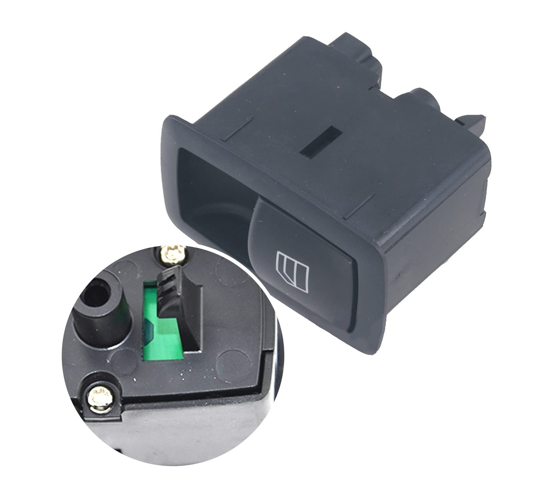 Ymiko Interruttore Alzacristallo Elettrico Lato Guida Per Mercedes A/B/GL/ML/R W169 W245 X164 W164 - 2