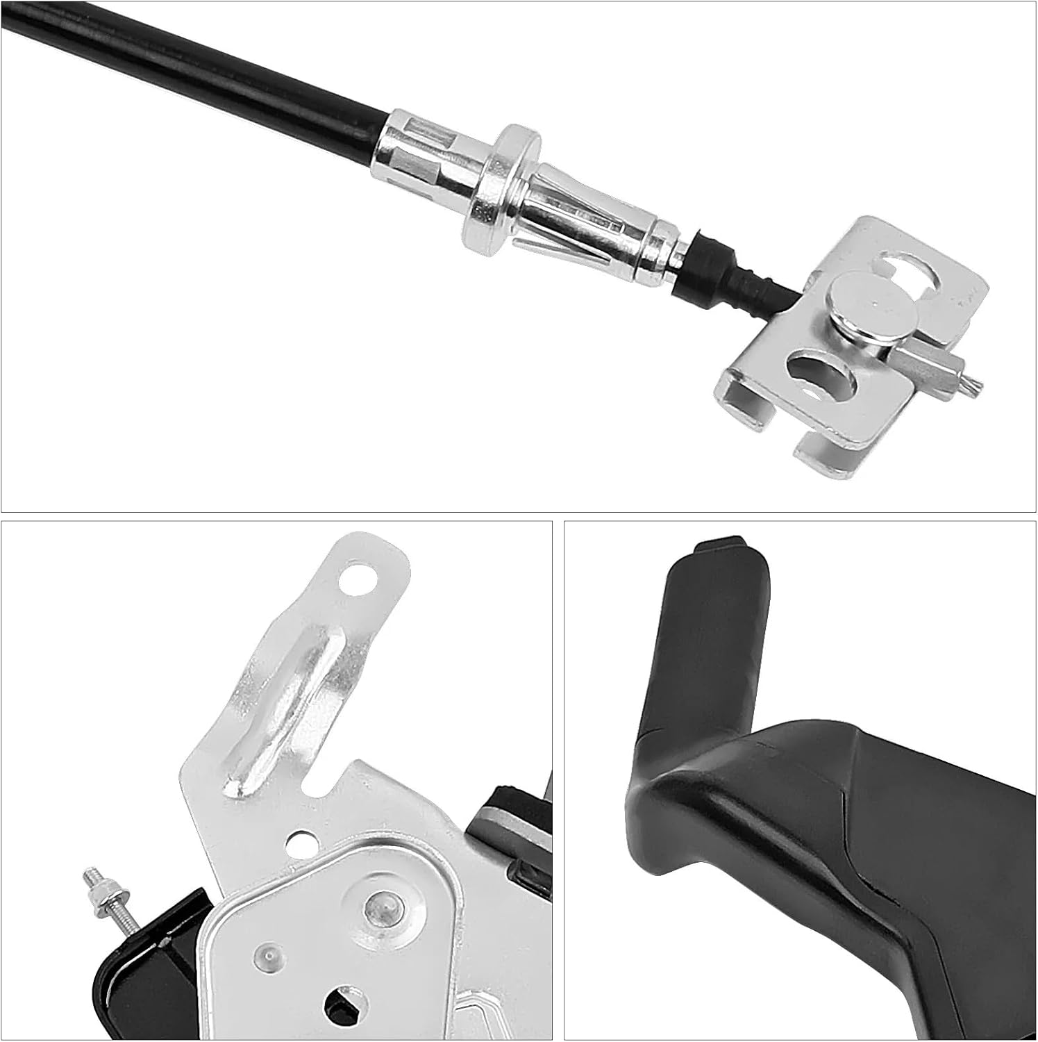 Parking Brake Handle Lever & Cable Compatible with Ford Mustang 2005 2006 2007 2008 2009 Replacement 9R3Z-2780-B, 9R3Z2780B
