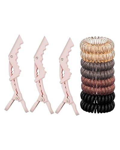 Kitsch Pinzas de cocodrilo para el cabello y lazos de pelo en espiral para mujeres con descuento