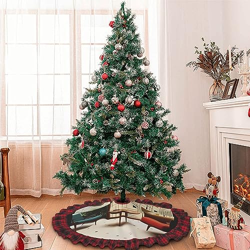 Jupe de sapin de Noël 121,9 cm imperméable et rustique - 7